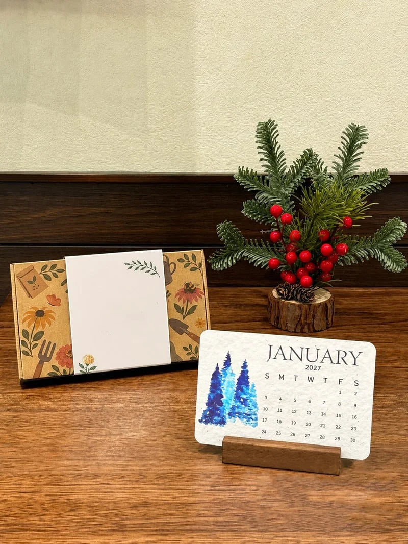 ✨Early Holiday Sale 49% OFF🌱Eco-Friendly Plantable “Timeless” Seed Calendar 2027
