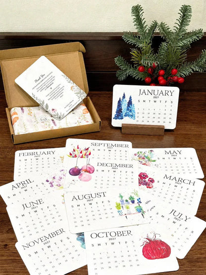 ✨Early Holiday Sale 49% OFF🌱Eco-Friendly Plantable “Timeless” Seed Calendar 2027
