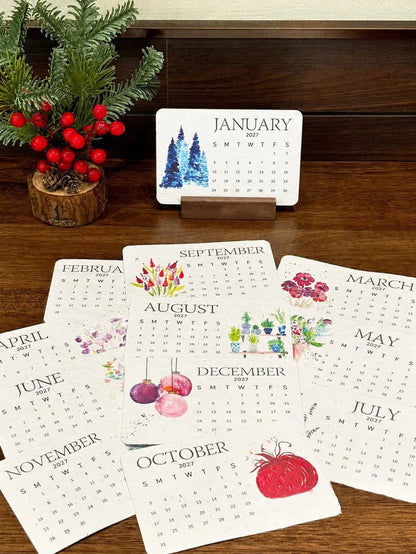 ✨Early Holiday Sale 49% OFF🌱Eco-Friendly Plantable “Timeless” Seed Calendar 2027