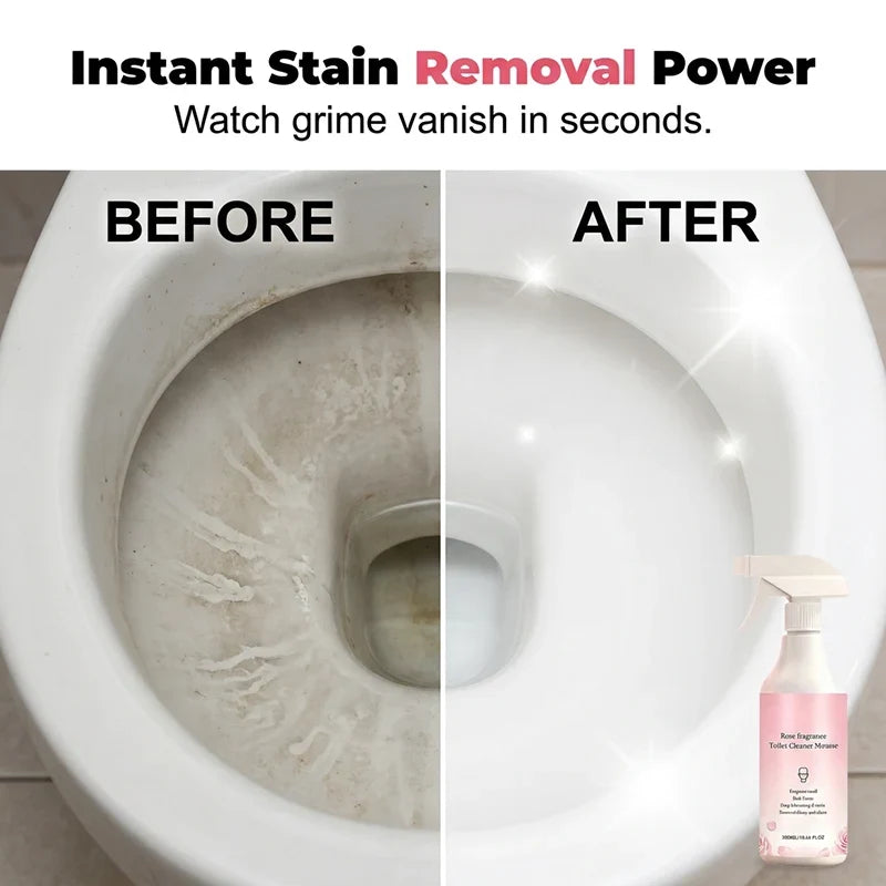 🥳2026 HOT SALE🥳💞50K+ SOLD! 🛁🧹 50% OFF! Bathroom Cleaner Spray – dissolves limescale, soap scum & water stains without scrubbing. Multi-surface for glass, tiles & taps – leaves a fresh botanical scent. Gentle formula, no harsh fumes! ✨💪