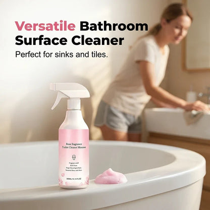 🥳2026 HOT SALE🥳💞50K+ SOLD! 🛁🧹 50% OFF! Bathroom Cleaner Spray – dissolves limescale, soap scum & water stains without scrubbing. Multi-surface for glass, tiles & taps – leaves a fresh botanical scent. Gentle formula, no harsh fumes! ✨💪