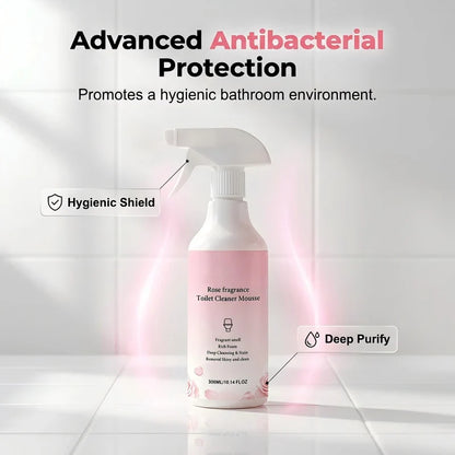 🥳2026 HOT SALE🥳💞50K+ SOLD! 🛁🧹 50% OFF! Bathroom Cleaner Spray – dissolves limescale, soap scum & water stains without scrubbing. Multi-surface for glass, tiles & taps – leaves a fresh botanical scent. Gentle formula, no harsh fumes! ✨💪