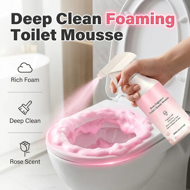 🥳2026 HOT SALE🥳💞50K+ SOLD! 🛁🧹 50% OFF! Bathroom Cleaner Spray – dissolves limescale, soap scum & water stains without scrubbing. Multi-surface for glass, tiles & taps – leaves a fresh botanical scent. Gentle formula, no harsh fumes! ✨💪