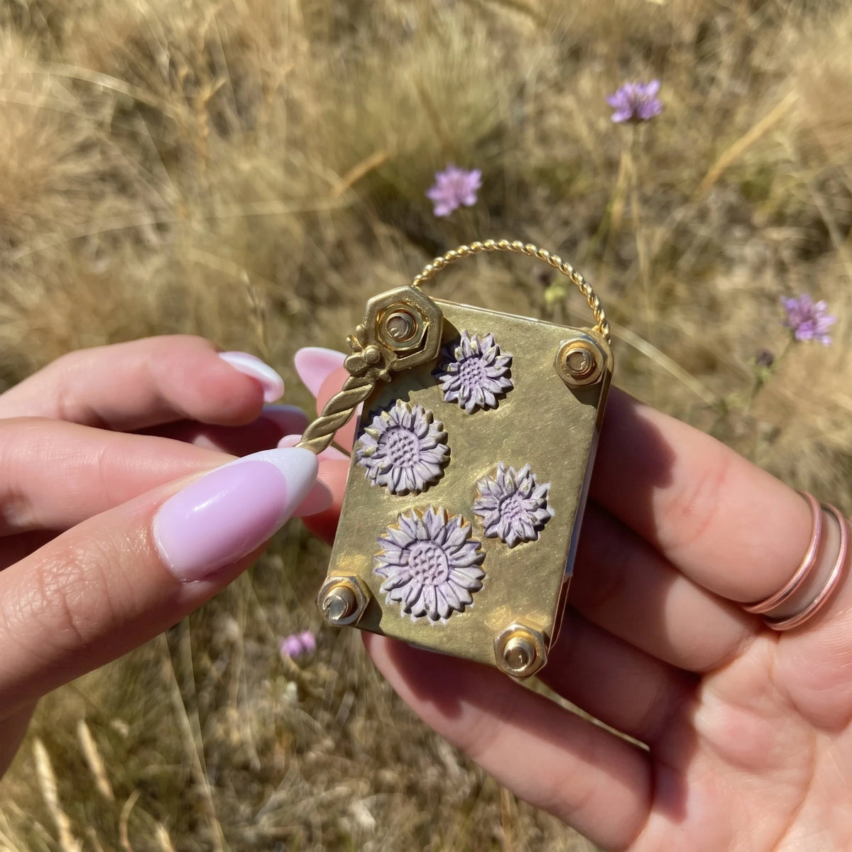 🌼Mini Flower Press | Small Portable Pocket Press