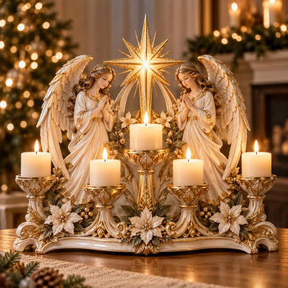 ⭐⭐🕯️ Light Of His Presence — Sacred Christian Candleholder ✝️🤍