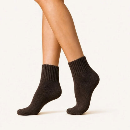 🎁Last Week Buy 2 Set Save ￡5.99 🧦✨Sweater Socks - The Coziest Slouchy Boot Socks (5 Pairs)