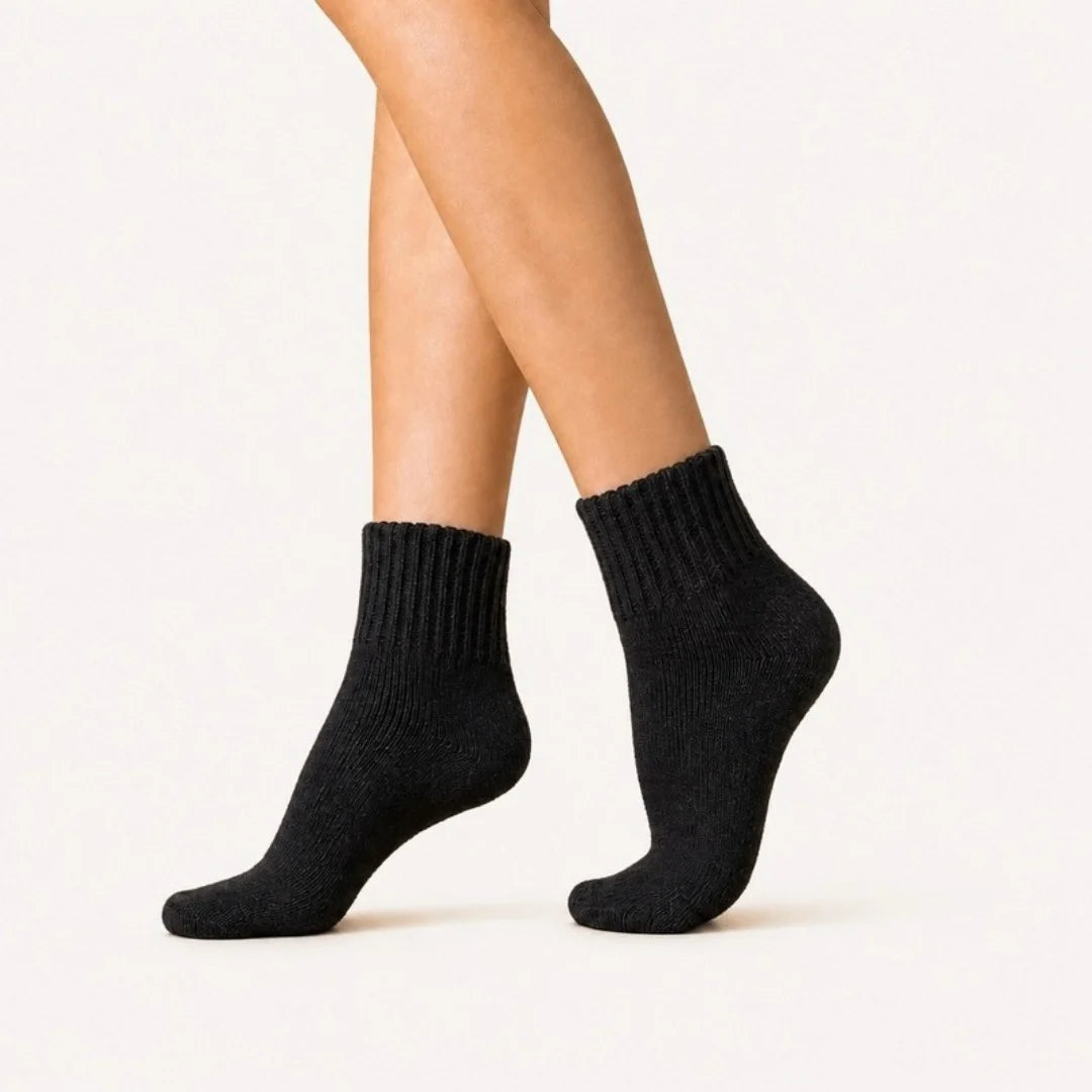 🎁Last Week Buy 2 Set Save ￡5.99 🧦✨Sweater Socks - The Coziest Slouchy Boot Socks (5 Pairs)