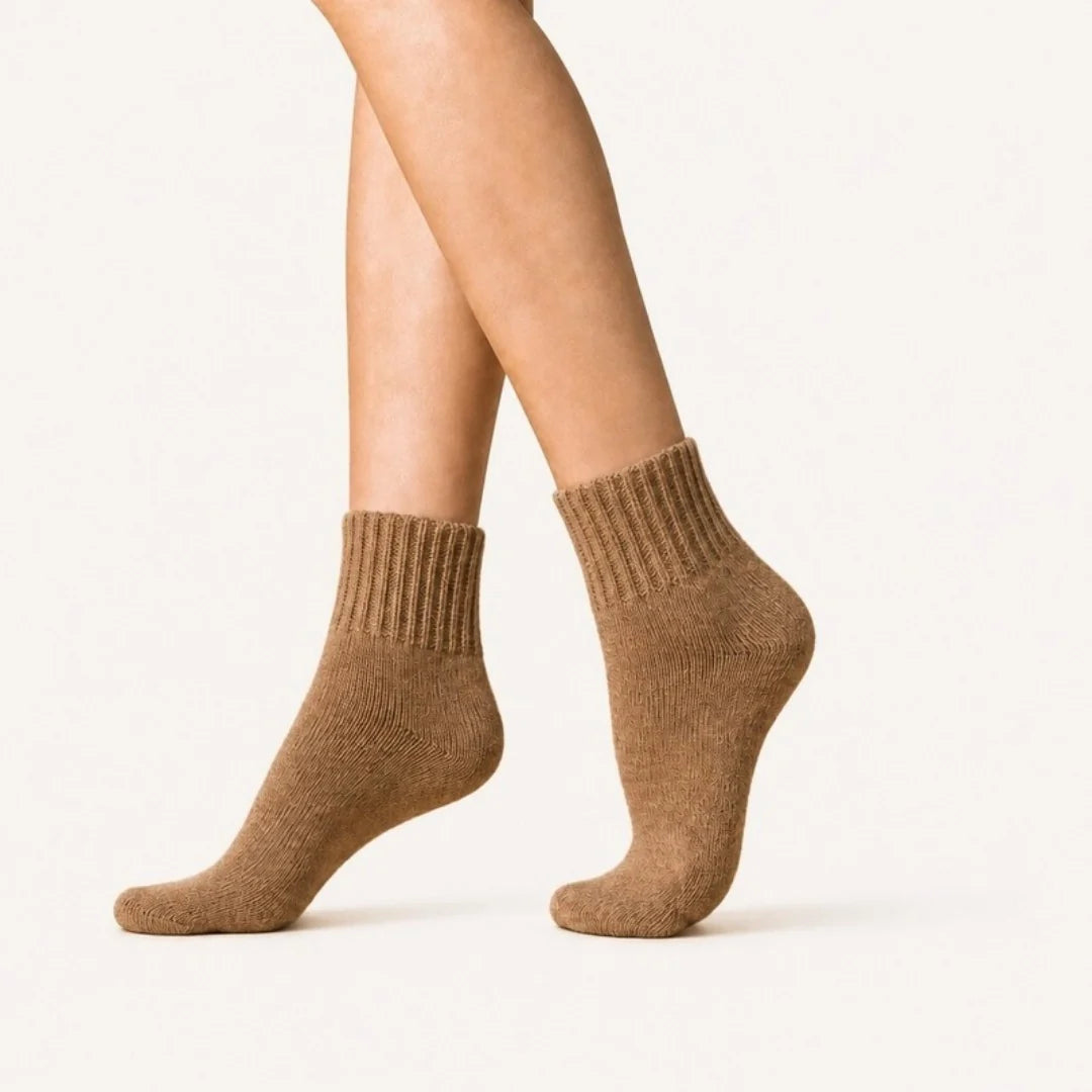 🎁Last Week Buy 2 Set Save ￡5.99 🧦✨Sweater Socks - The Coziest Slouchy Boot Socks (5 Pairs)