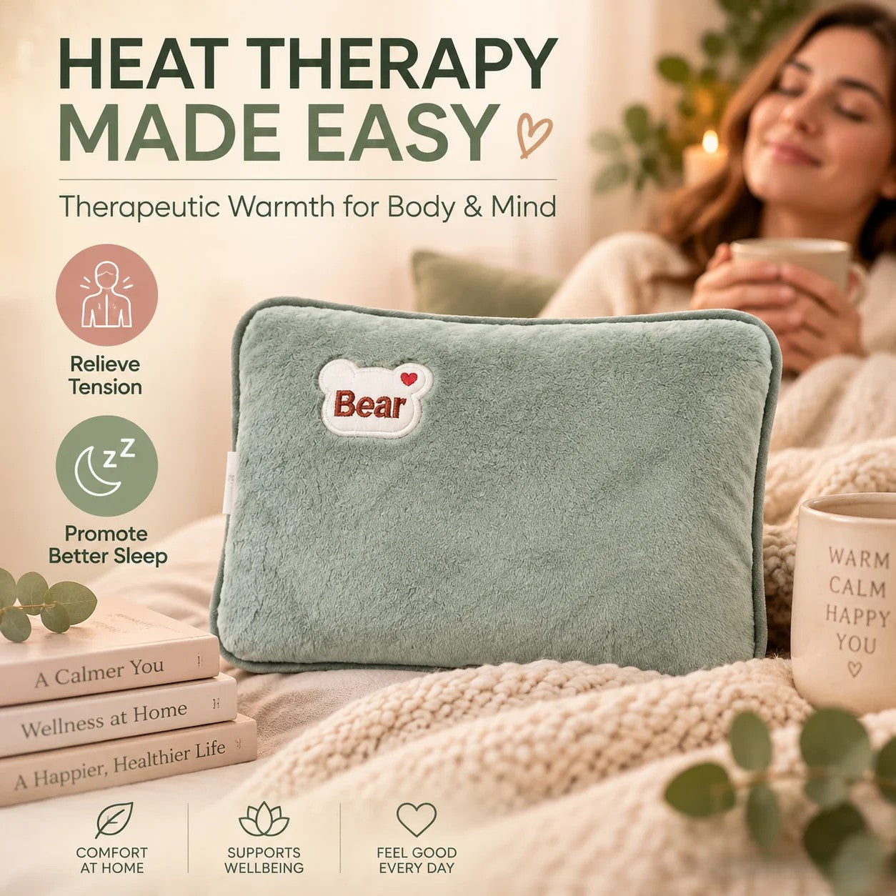 Rechargeable Warm Compress Heat Pack