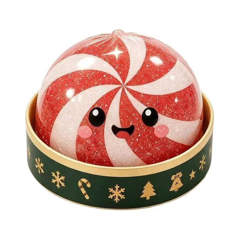 🎁Christmas Baozi Glitter Jelly Stress Relief Squishy Toy
