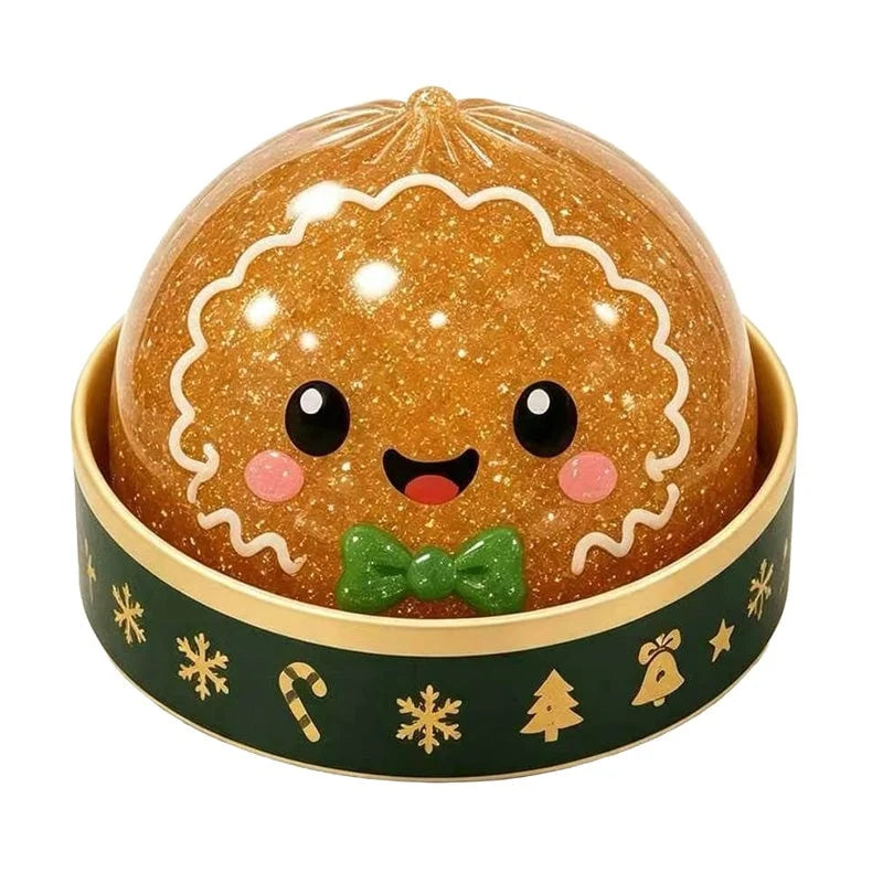 🎁Christmas Baozi Glitter Jelly Stress Relief Squishy Toy