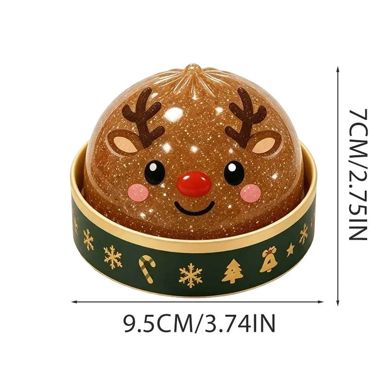 🎁Christmas Baozi Glitter Jelly Stress Relief Squishy Toy