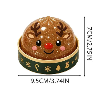 🎁Christmas Baozi Glitter Jelly Stress Relief Squishy Toy
