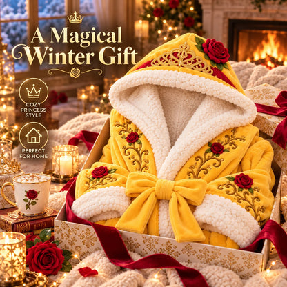 🔥Last Day 49% OFF-👑 Princess Heated Robe ✨ Wrap Yourself in Royal Warmth