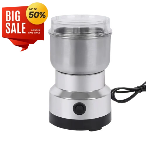 🌿high-speed Stainless Steel Grain Grinder