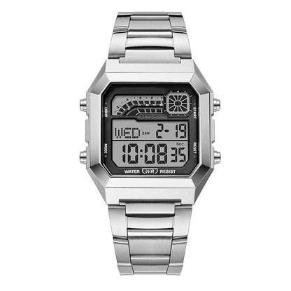 📢 49% Off Now! ⌚ Unisex Digital Watch With Square Display & Luminous Backlight – Sleek Design, Bright Backlight & Comfortable Fit – Perfect For Daily Wear, Sports & Travel 💪