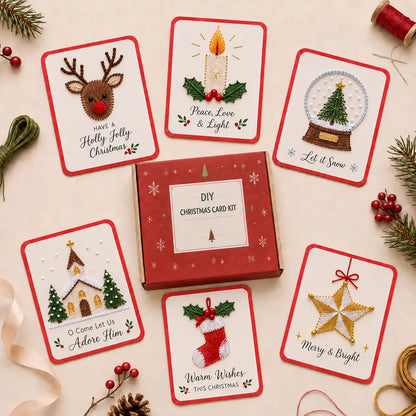 🎄 Merry & Bright Christmas DIY Kit (6 pcs)
