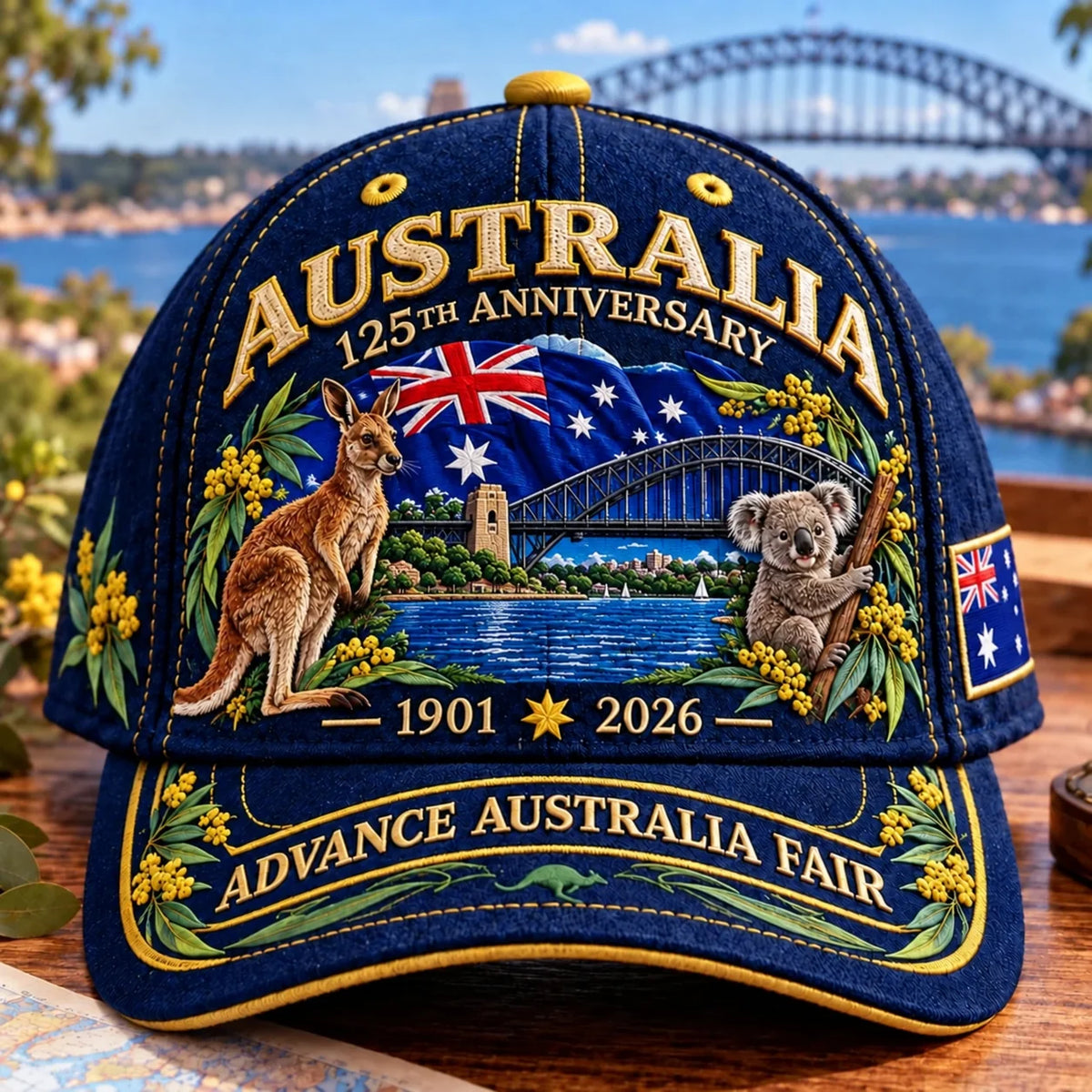 🦘Australia 125th Anniversary 1901–2026 Commemorative Cap