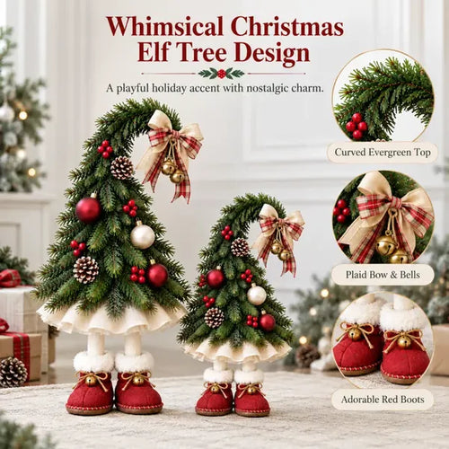 🔥hot Sale🔥⏰limited Stock 51% Off -whimsical Christmas Elf Tree Decor