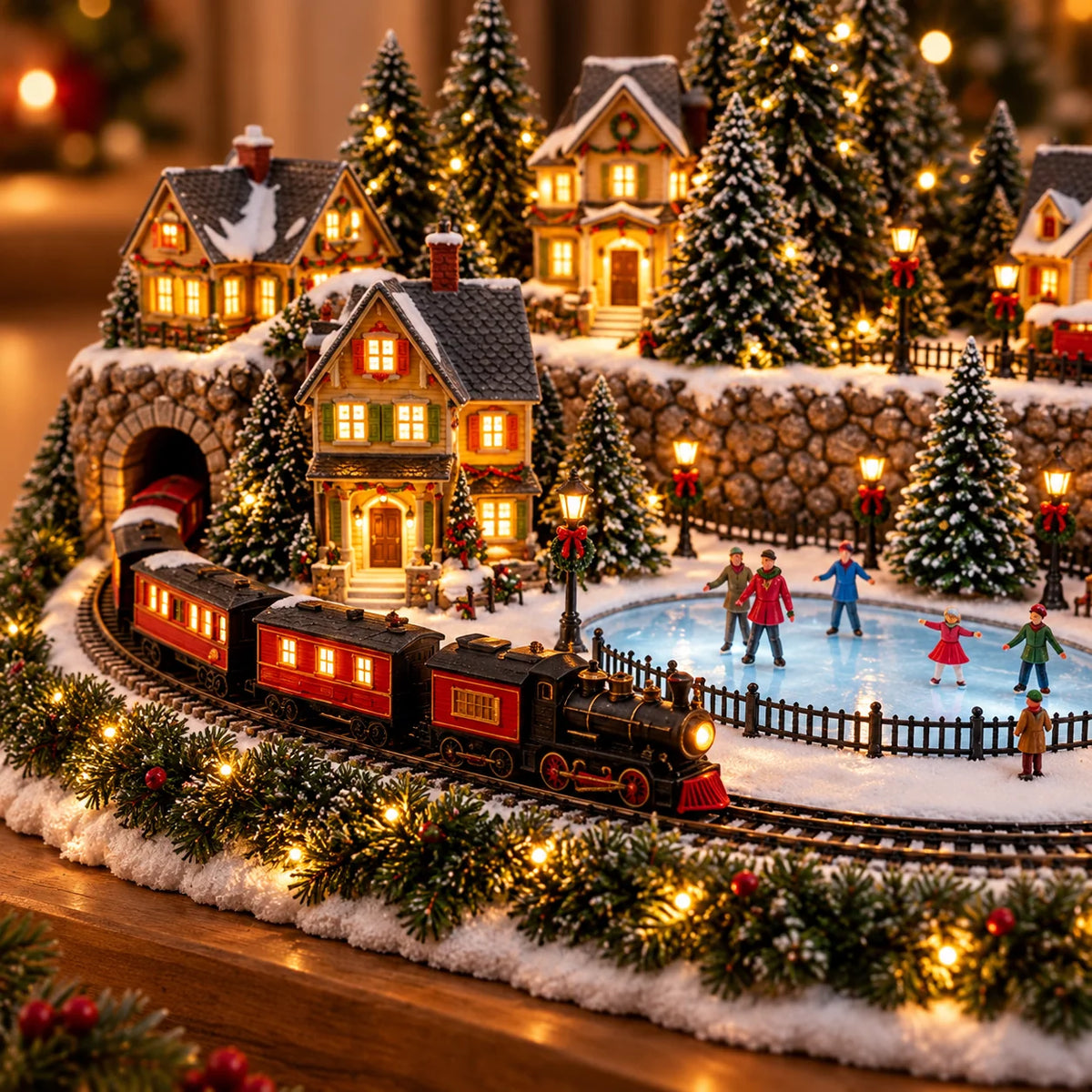 🎁Last Day 49% OFF🔥 Lighted & Animated Christmas Village Collection-✨