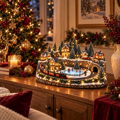 🎁Last Day 49% OFF🔥 Lighted & Animated Christmas Village Collection-✨