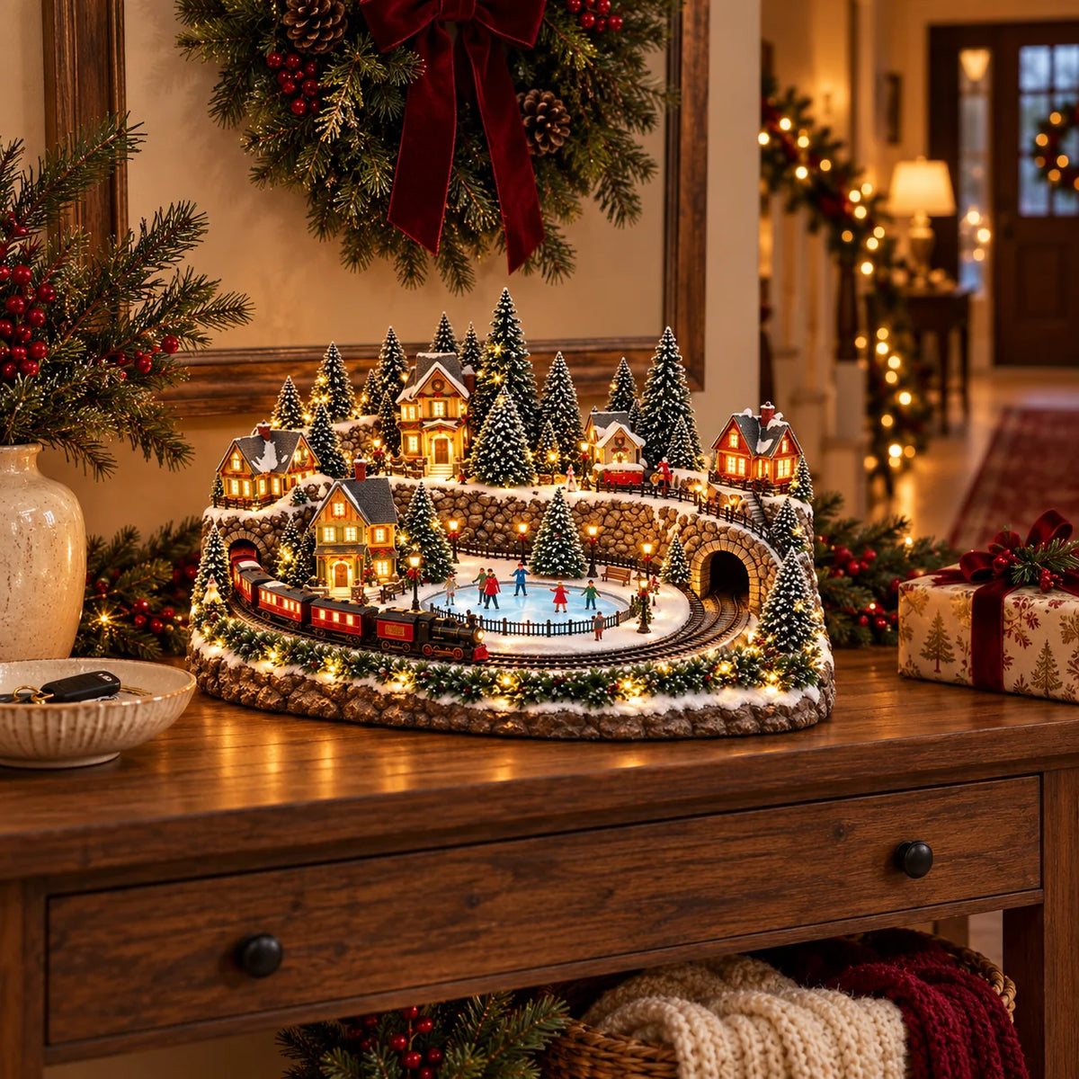🎁Last Day 49% OFF🔥 Lighted & Animated Christmas Village Collection-✨