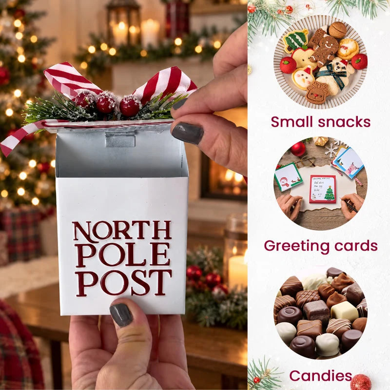 North Pole Post Christmas Treat Box