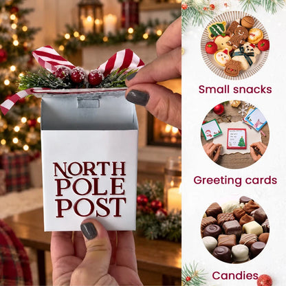 North Pole Post Christmas Treat Box