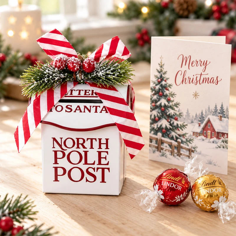 North Pole Post Christmas Treat Box
