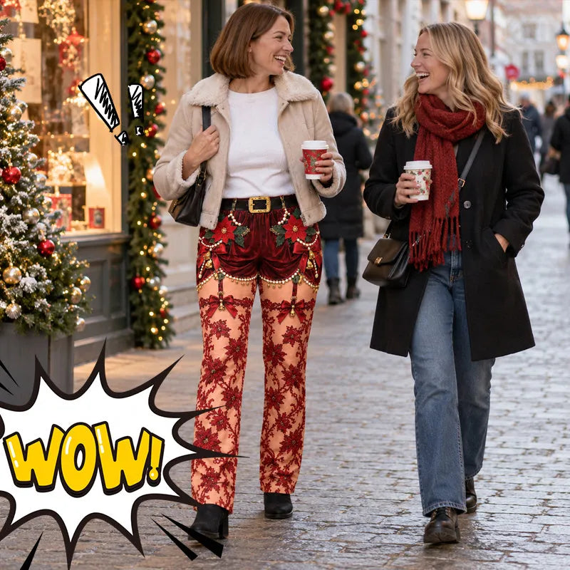 😂Funny Christmas Illusion Pants