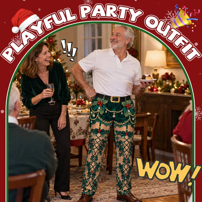 😂Funny Christmas Illusion Pants