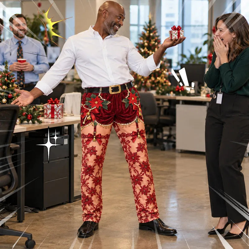 😂Funny Christmas Illusion Pants