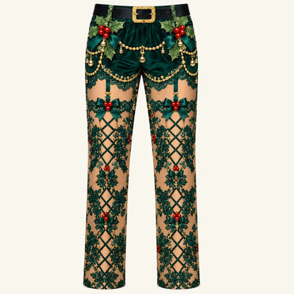 😂Funny Christmas Illusion Pants
