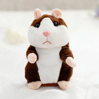 🐹 Talking Hamster Plush – repeats whatever you say, auto head-shaking, hilarious fun for kids & adults🎁