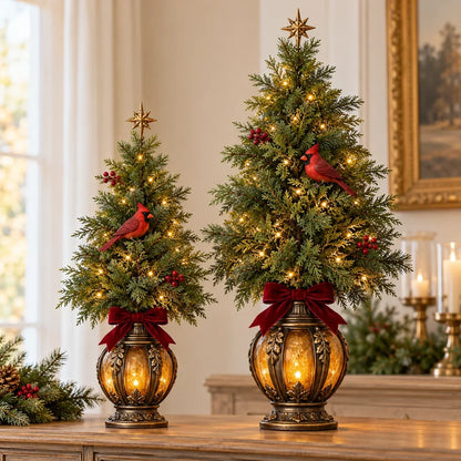 🎄cardinal Lantern Trees⭐⭐