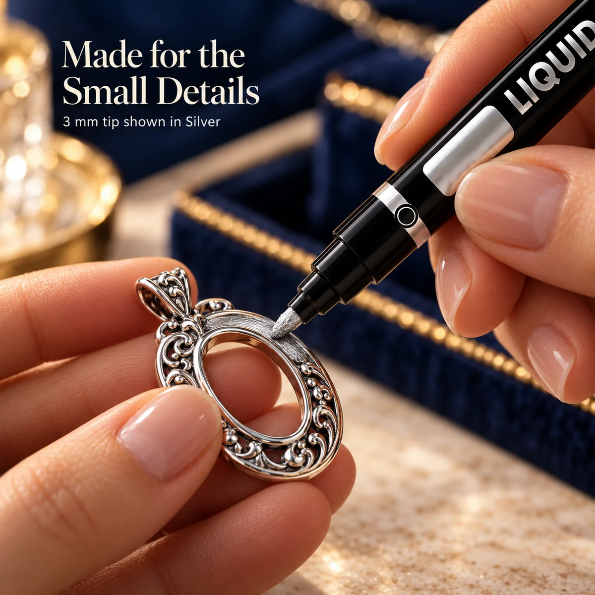 Jewelry & Accessory Touch-Up Paint Pen - 6 Metallic Colors