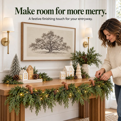 Christmas Garland Hanger Mantle Garland No Drill Hooks