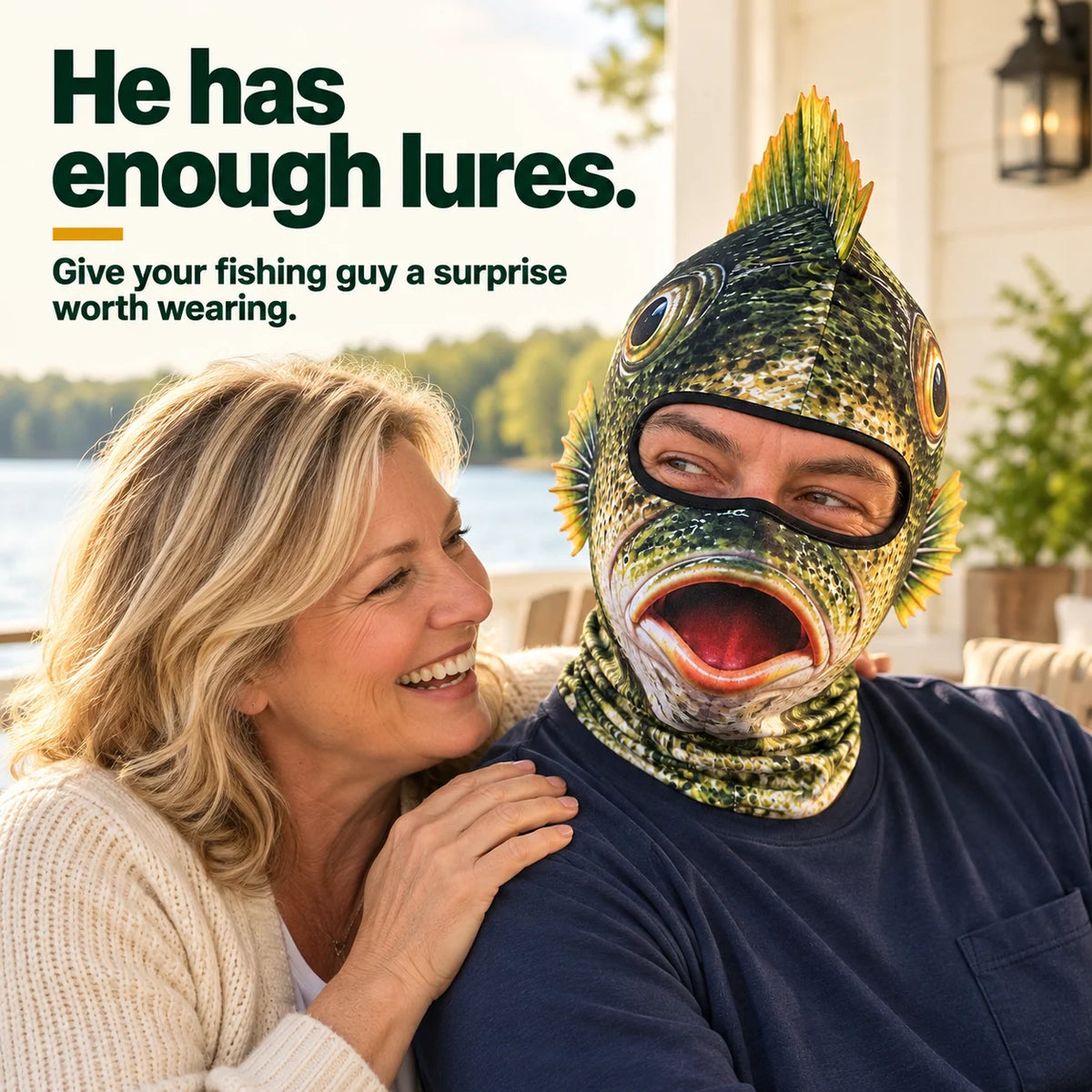 Reel Funny – Fish Head Mask