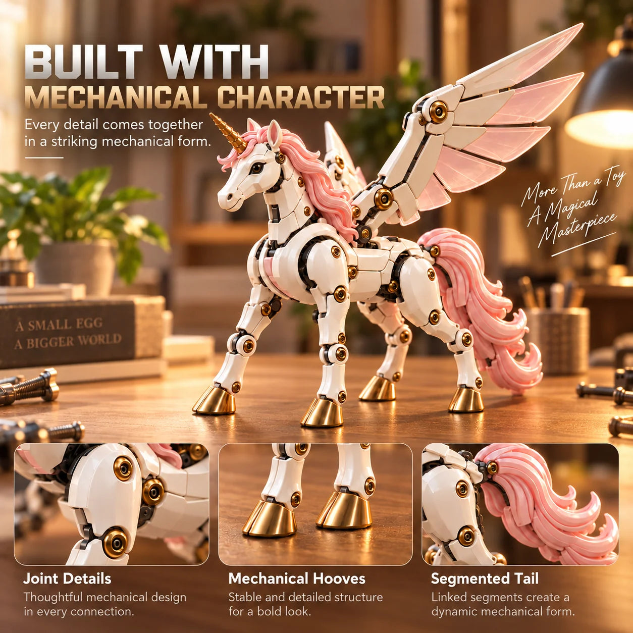 UnicornMorph Transforming Mechanical Toy