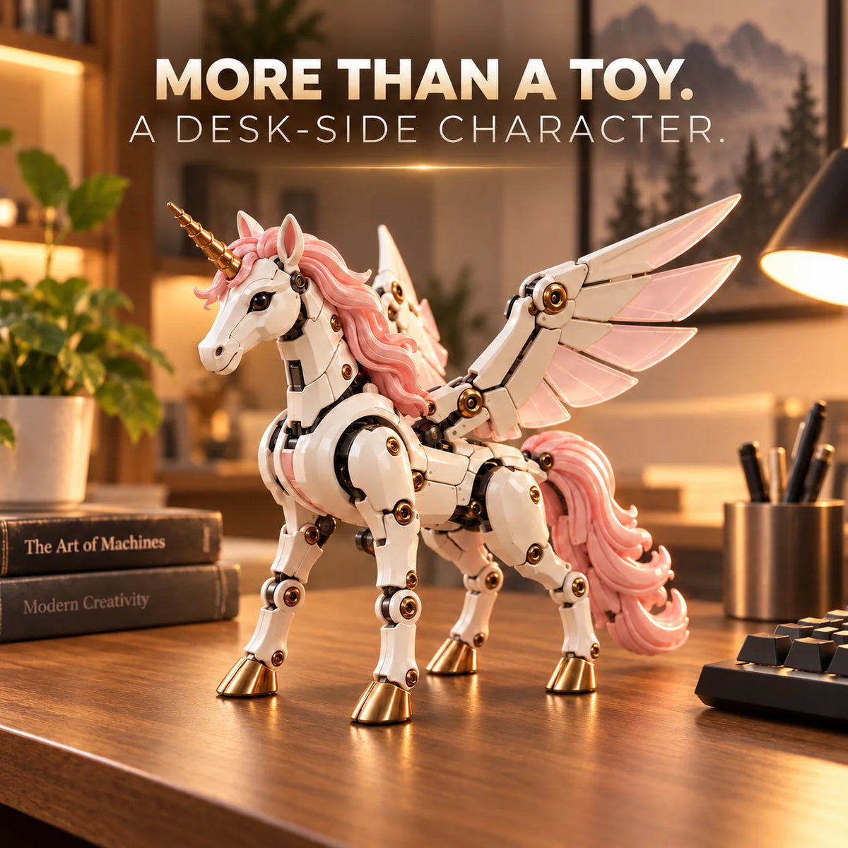 🥚🦄 UnicornMorph – Egg to Unicorn Transforming Mechanical Toy
