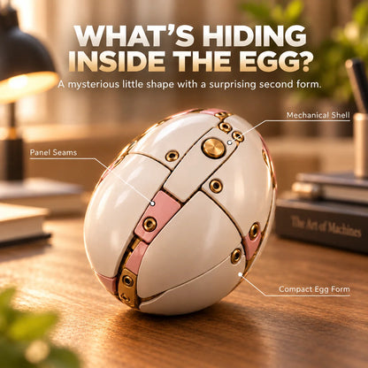 🥚🦄 UnicornMorph – Egg to Unicorn Transforming Mechanical Toy