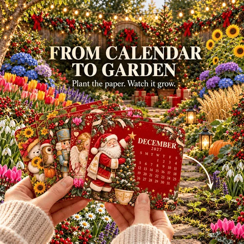 🎄🗓️✨ Christmas Limited-Edition-49% OFF — 🪴✨ 2027 Eco-Friendly Plantable "Eternal" Seed Calendar