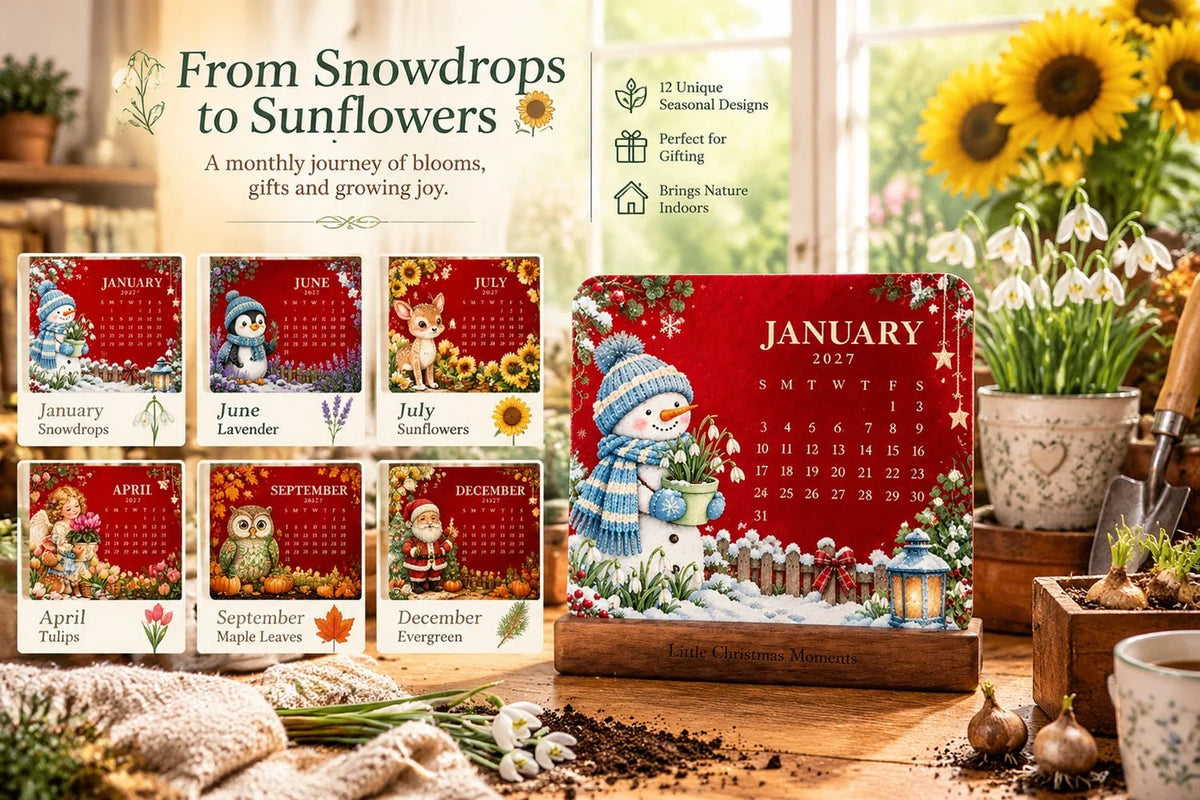 🎄🗓️✨ Christmas Limited-Edition-49% OFF — 🪴✨ 2027 Eco-Friendly Plantable "Eternal" Seed Calendar