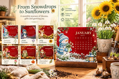 🎄🗓️✨ Christmas Limited-Edition-49% OFF — 🪴✨ 2027 Eco-Friendly Plantable "Eternal" Seed Calendar