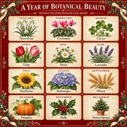 🎄🗓️✨ Christmas Limited-Edition-49% OFF — 🪴✨ 2027 Eco-Friendly Plantable "Eternal" Seed Calendar