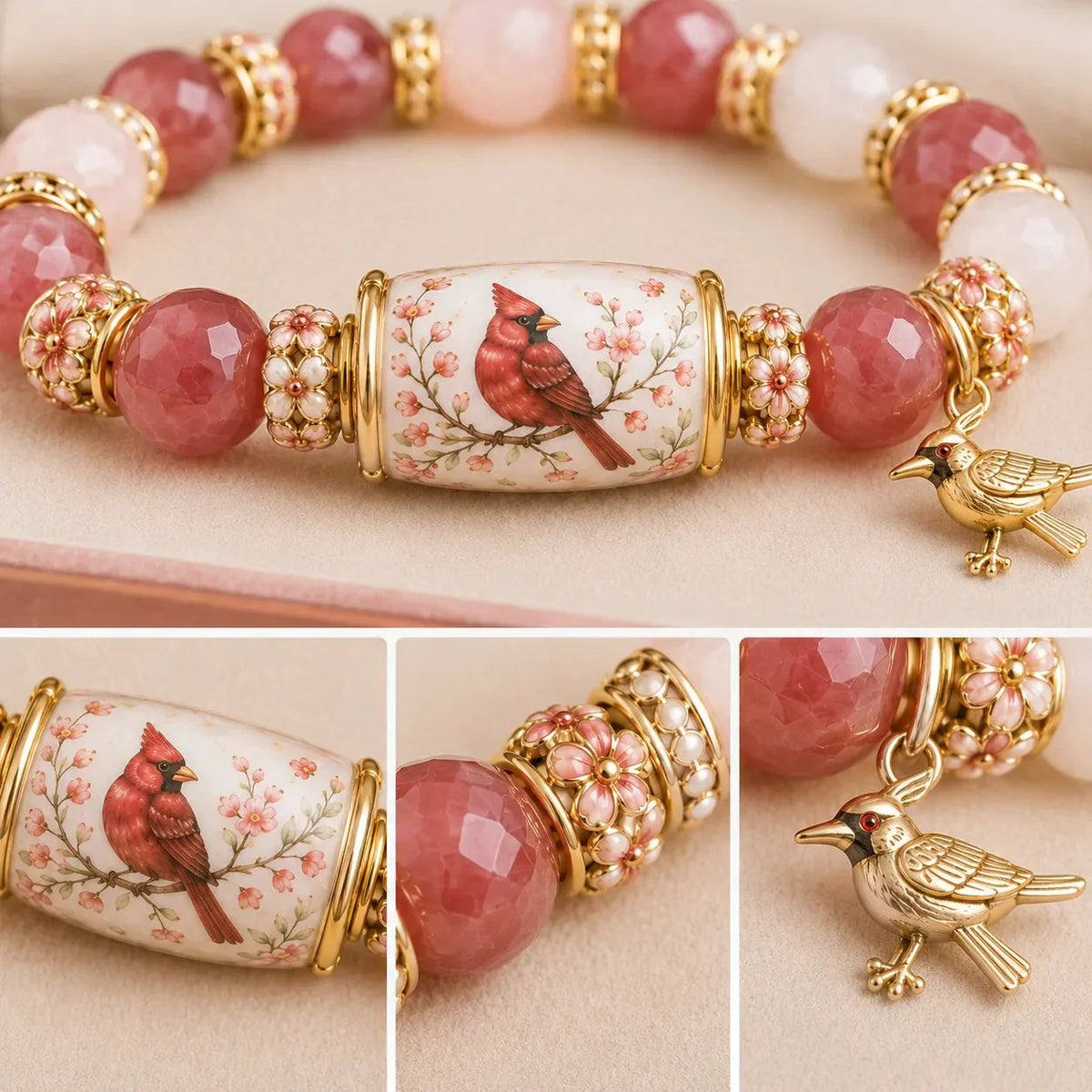 ❤ Love, Remembrance & Cardinal Blessings 🕊️ | 2026 Limited Edition Bracelet