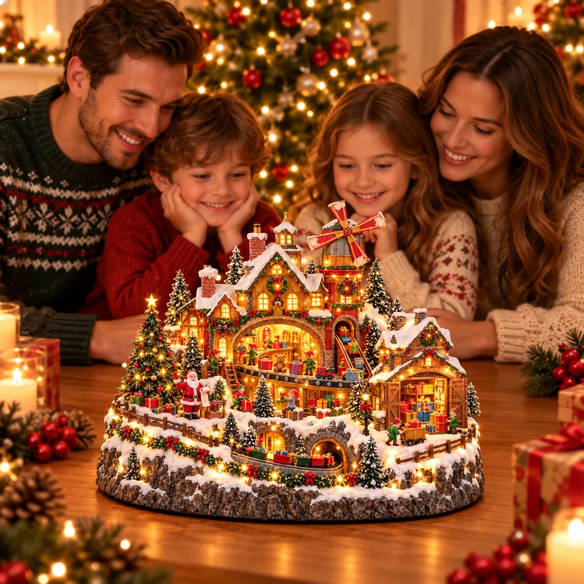 🎁Last Day 49% OFF🔥 Lighted & Animated Christmas Village Collection-✨