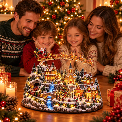 🎁Last Day 49% OFF🔥 Lighted & Animated Christmas Village Collection-✨