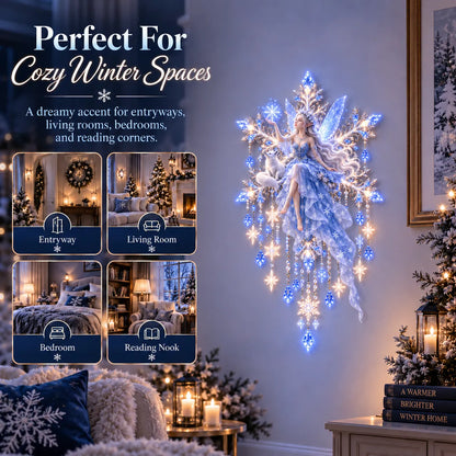Free shipping——❄️Ice Snow Elf Starfall Wall Light
