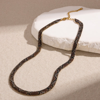 Serpent Statement Necklace – A Symbol of Mystery & Power